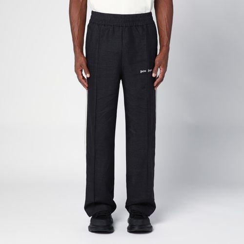 Anthracite linen sports trousers - Palm Angels - Modalova