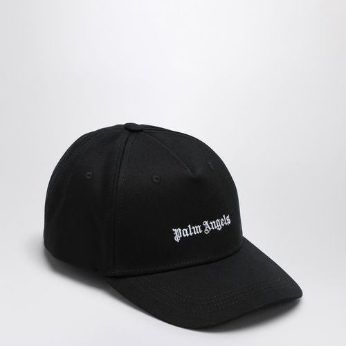 Black baseball cap with logo - Palm Angels - Modalova