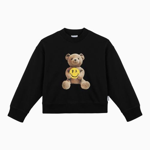 PA Smiley Bear black sweatshirt - Palm Angels - Modalova