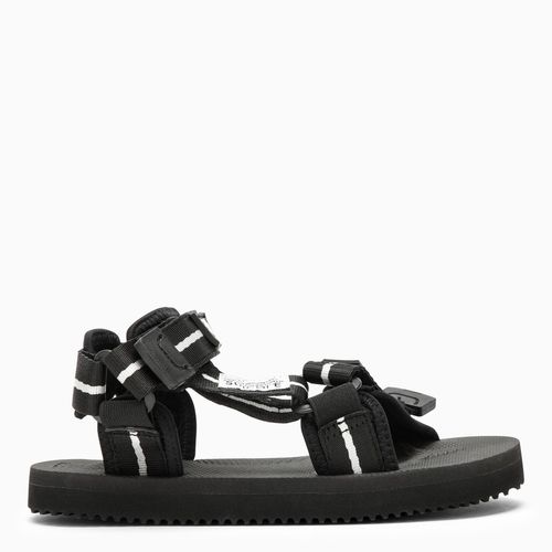 Black x Suicoke nylon sandals - Palm Angels - Modalova