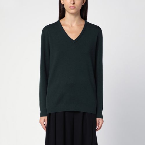 Maglia verde bosco in lana - Max Mara - Modalova