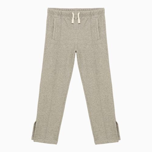 Grey jogging trousers with logo - Palm Angels - Modalova