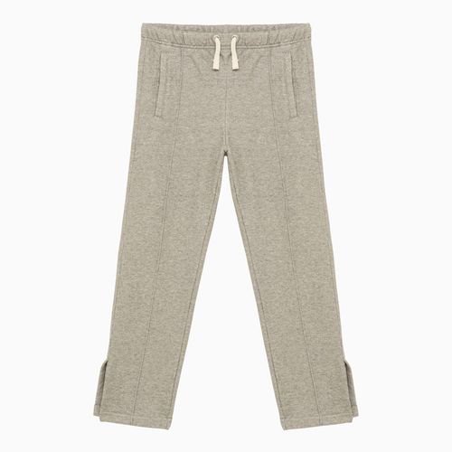 Pantalone jogging grigio con logo - Palm Angels - Modalova