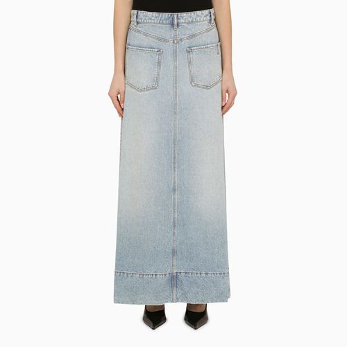 Long denim skirt inside out - Sportmax - Modalova