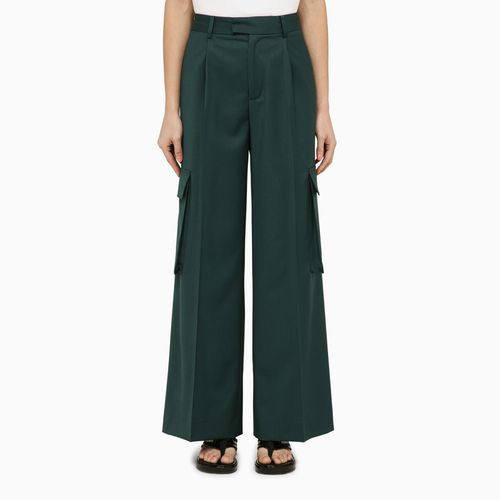 Pantalone verde foresta in lana - AMIRI - Modalova