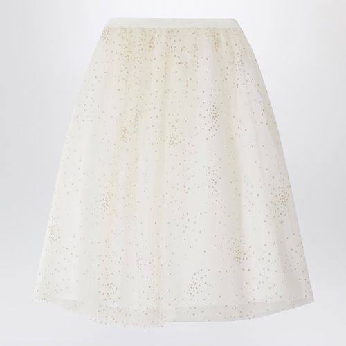 Panice bronze polka dot tulle skirt - Bonpoint - Modalova