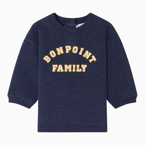 Dady indigo blue cotton sweatshirt - Bonpoint - Modalova