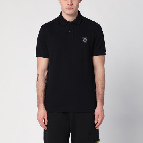 Poloshirt aus Baumwolle mit Logoaufnäher - Stone Island - Modalova