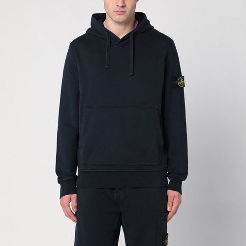 Marineblauer Hoodie aus Baumwolle - Stone Island - Modalova