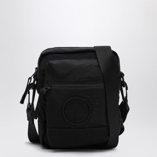 Black nylon shoulder bag - Stone Island - Modalova