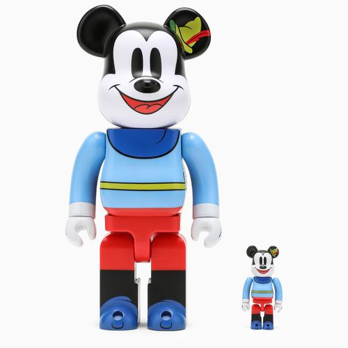 Bearbrick 100%+400% Mickey Mouse Brave Little Tailor - Medicom Toy - Modalova