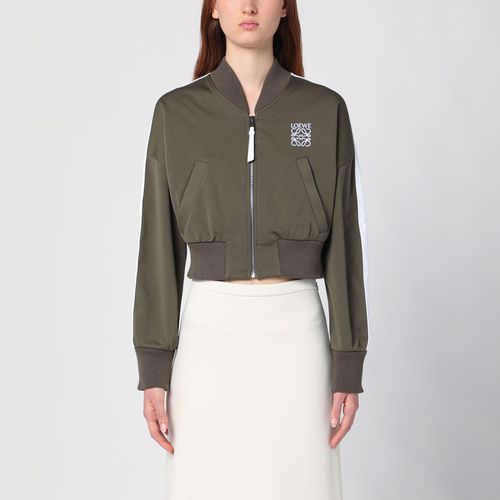 Bomber scuro in jersey tecnico - Loewe - Modalova