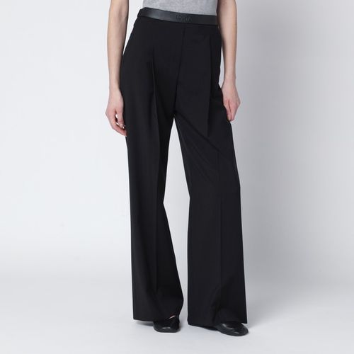 Black wool trousers - Loewe - Modalova