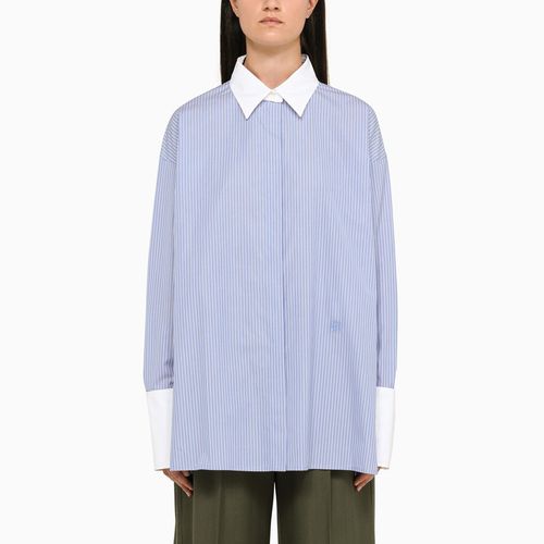 Blue striped deconstructed shirt - Loewe - Modalova