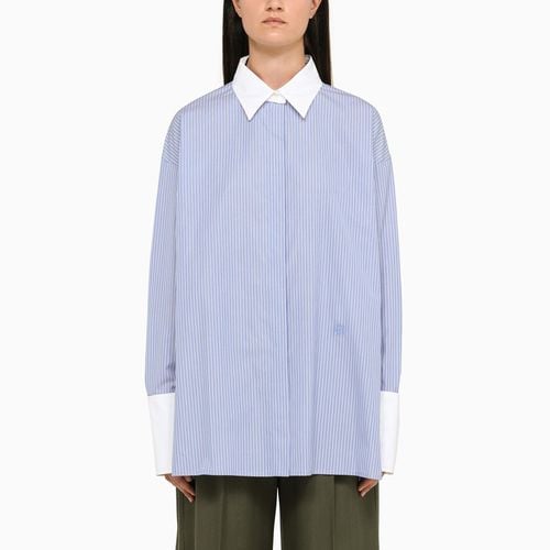 Camicia destrutturata blu a righe - Loewe - Modalova