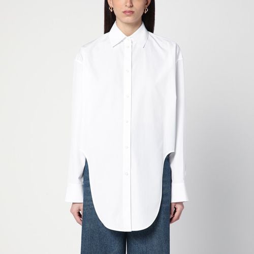 Camicia asimmetrica bianca in cotone - Loewe - Modalova