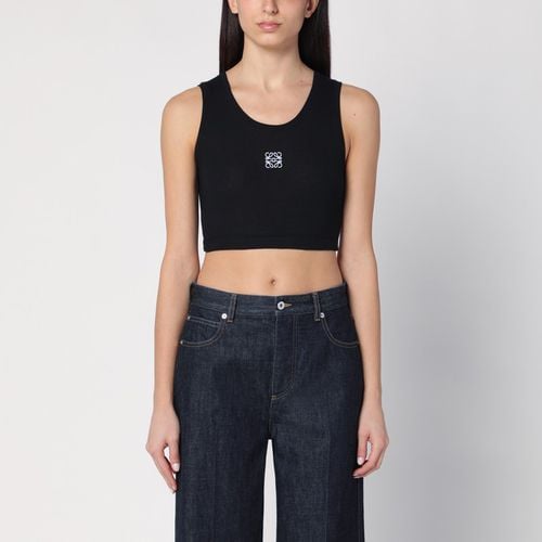 Cropped Tank-Top mit Anagram-Logo - Loewe - Modalova