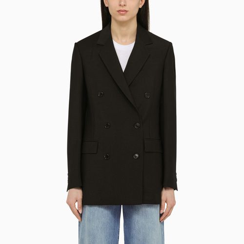 Double-breasted jacket in wool and mohair - Loewe - Modalova