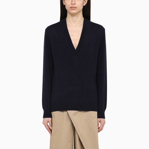 Maglia blu navy in cashmere - Loewe - Modalova