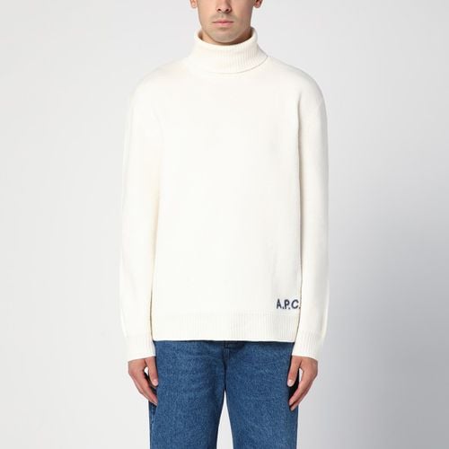 Ecrufarbener Rollkragenpullover aus Wolle - A.P.C. - Modalova