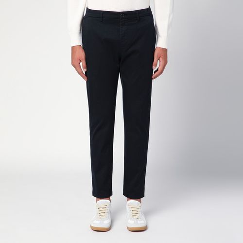 Dark blue cotton trousers - Department 5 - Modalova