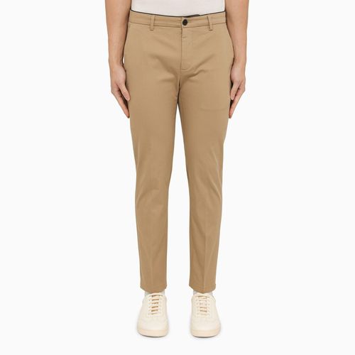 Regular beige cotton trousers - Department 5 - Modalova