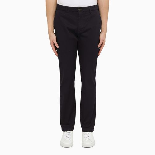 Regular navy blue cotton trousers - Department 5 - Modalova