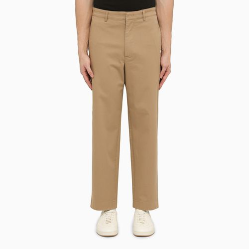 Regular beige cotton trousers - Department 5 - Modalova