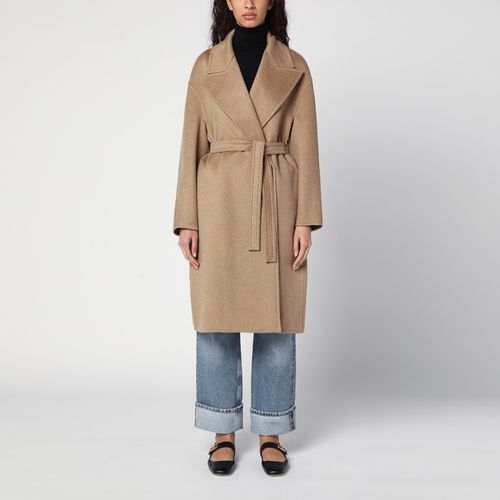 Beige deconstructed cashmere coat - Max Mara Atelier - Modalova