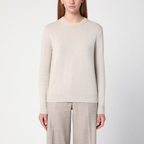 Maglione color sabbia in cashmere - Max Mara - Modalova