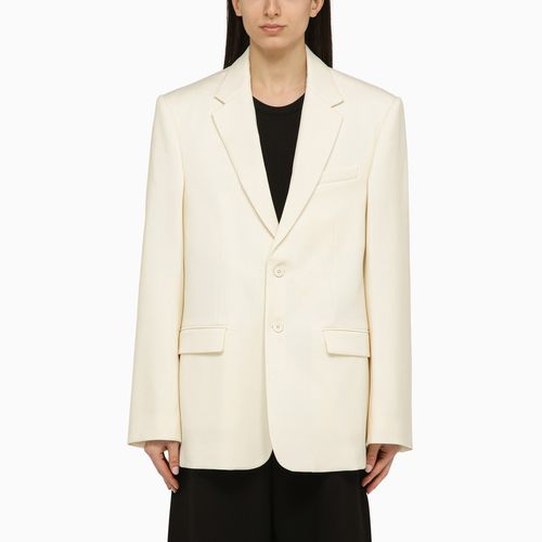 Single-breasted jacket in wool - WARDROBE.NYC - Modalova