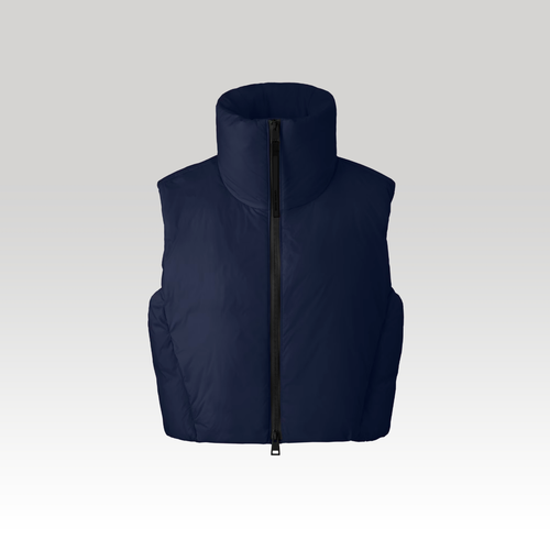 Spessa Cropped Vest (Women, , XL) - Canada Goose - Modalova