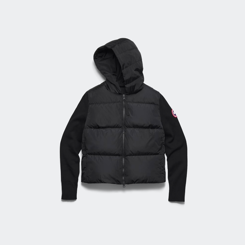 Giubbino largo con cappuccio in maglia trapuntata HyBridge® (Donna, , XL) - Canada Goose - Modalova
