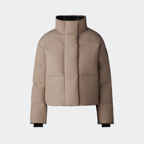 Grandview Cropped Jacket Black Label (Women, , M) - Canada Goose - Modalova