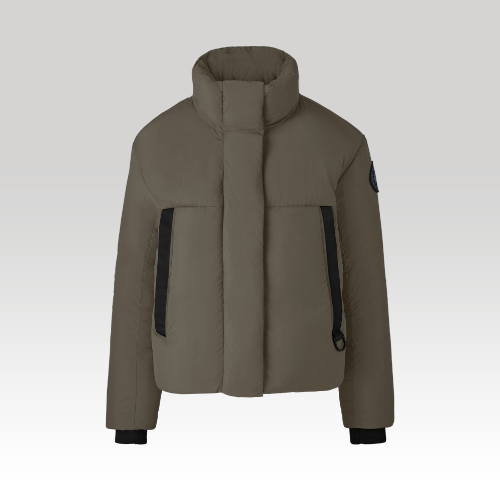 Kurze Junction Steppjacke mit Black Label (Weiblich, , S) - Canada Goose - Modalova