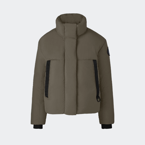 Kurze Junction Steppjacke mit Black Label (Weiblich, , M) - Canada Goose - Modalova