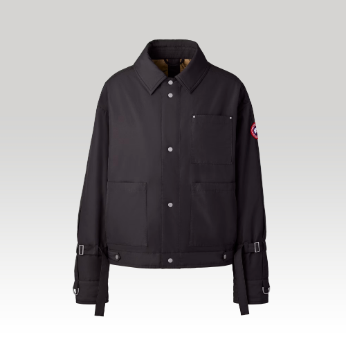 Gepolsterte Trucker Jacke mit Riemen (Männlich, , M) - Canada Goose - Modalova