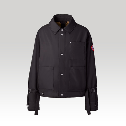 Gepolsterte Trucker Jacke mit Riemen (Männlich, , S) - Canada Goose - Modalova