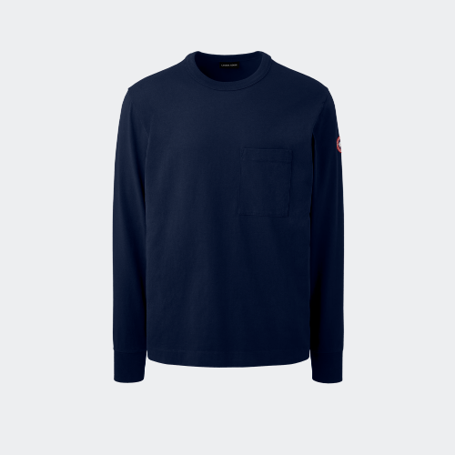 Gladstone Langarm T-Shirt (Männlich, , M) - Canada Goose - Modalova