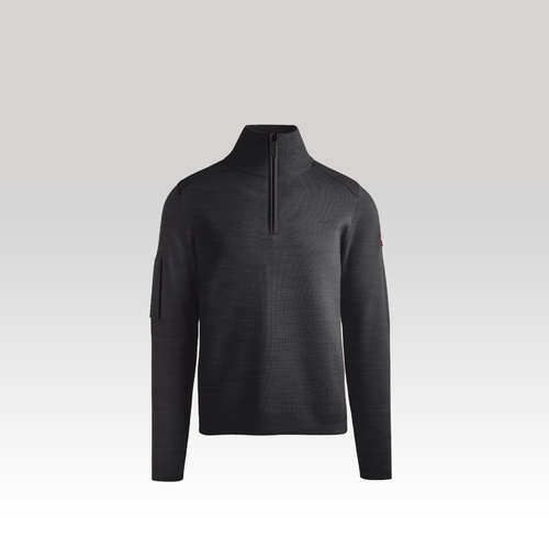 Stormont ¼ Zip Sweater Black Label (Men, , L) - Canada Goose - Modalova
