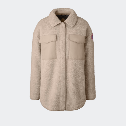 Giacca-camicia in High Pile Fleece Simcoe (Donna, , M) - Canada Goose - Modalova