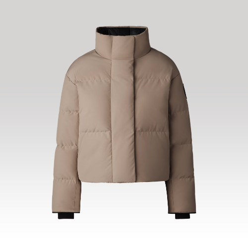 Kurze Grandview Jacke mit schwarzem Label (Weiblich, , S) - Canada Goose - Modalova