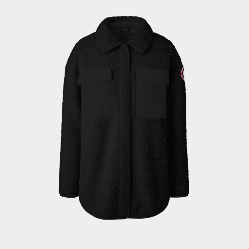 Giacca-camicia in High Pile Fleece Simcoe (Donna, , XS) - Canada Goose - Modalova