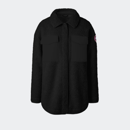 Giacca-camicia in High Pile Fleece Simcoe (Donna, , L) - Canada Goose - Modalova