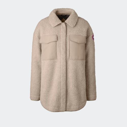 Simcoe High Pile Fleece Hemdjacke (Weiblich, , S) - Canada Goose - Modalova