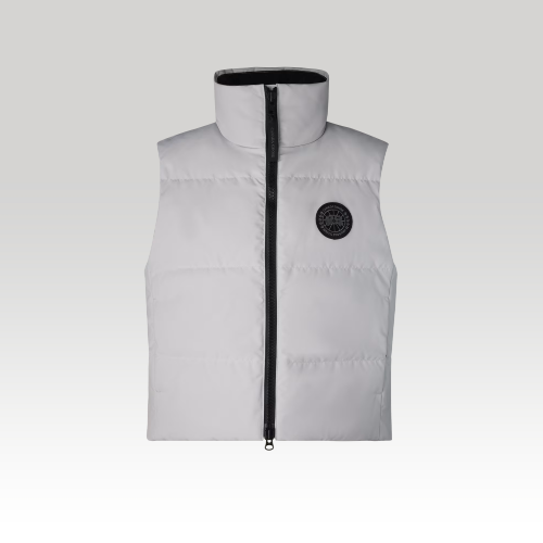 Grandview Cropped Vest Black Label (Women, , L) - Canada Goose - Modalova