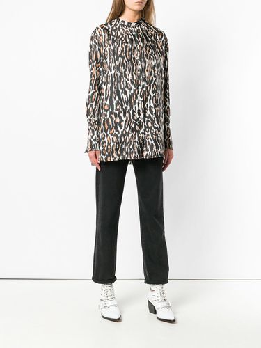 Blusa con estampado de leopardo - Calvin Klein 205W39nyc - Modalova