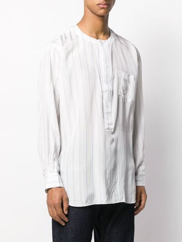 Camisa a rayas con diseño de túnica - Comme Des Garçons Shirt - Modalova