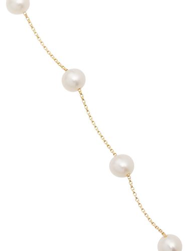 Kt yellow gold pearl necklace - Anissa Kermiche - Modalova