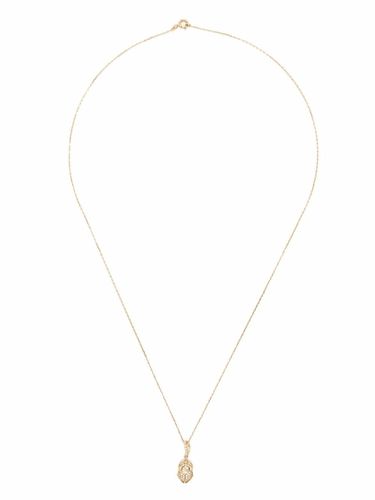 Collar Beetle en oro amarillo de 18kt con diamantes - Aurelie Bidermann - Modalova